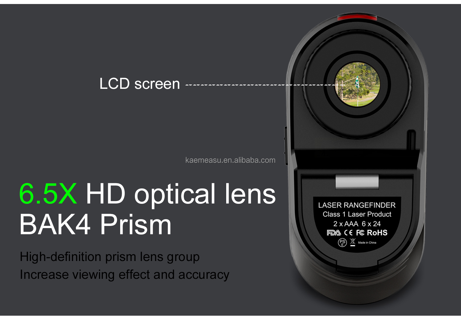 OEM ODM Range Finder 600/800/1000m Golf Distance Meter Multiple modes Laser Rangefinders Telescope with slope switch
