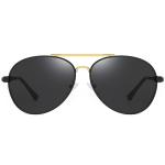 Polarized Retro Shades Sunglasses BSCI Men Unbreakable Frame Glasses
