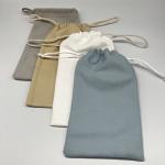 Microfiber Fabric OEM Drawstring Storage Bag Unisex Glasses Pouch