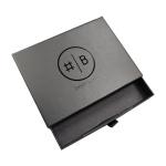 Silk Screen Printing Private Label Luxury Hair Extension Packaging Box Black