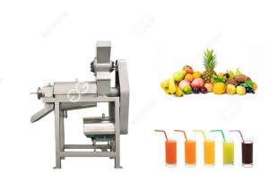 Quality Industrial Fruit Juice Making Machine , Spiral Squeeze Juice Extractor Machine wholesale