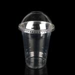 Clear Plastic 500ml 16oz Disposable Cups with lid or not Drinking Glasses