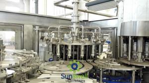 Quality 3 In 1 Grapefruit Hot Filling Machine Stainless Steel Gravity Filling wholesale
