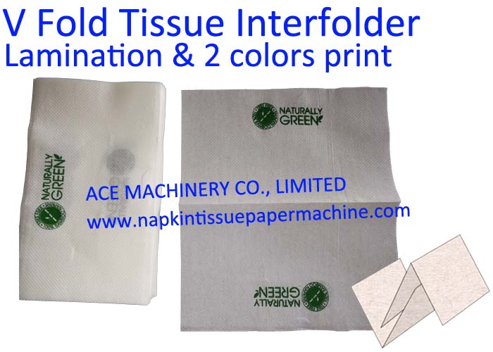 Laminated V Fold Towel Machine