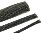Electrical Braided Automotive Wire Sleeve , Expandable Cable Sleeving Pet