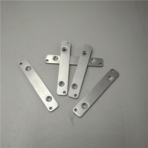 Quality Small stamped aluminum brackets, Custom metal stamping parts with countersink holes wholesale