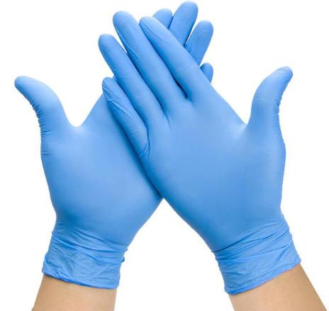 Chemical Resistant Disposable Nitrile gloves , Latex Free Disposable Safety