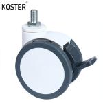 5 Inch Hospital Medical Patient Bed Central Locking Caster Initial Payment Zinc
