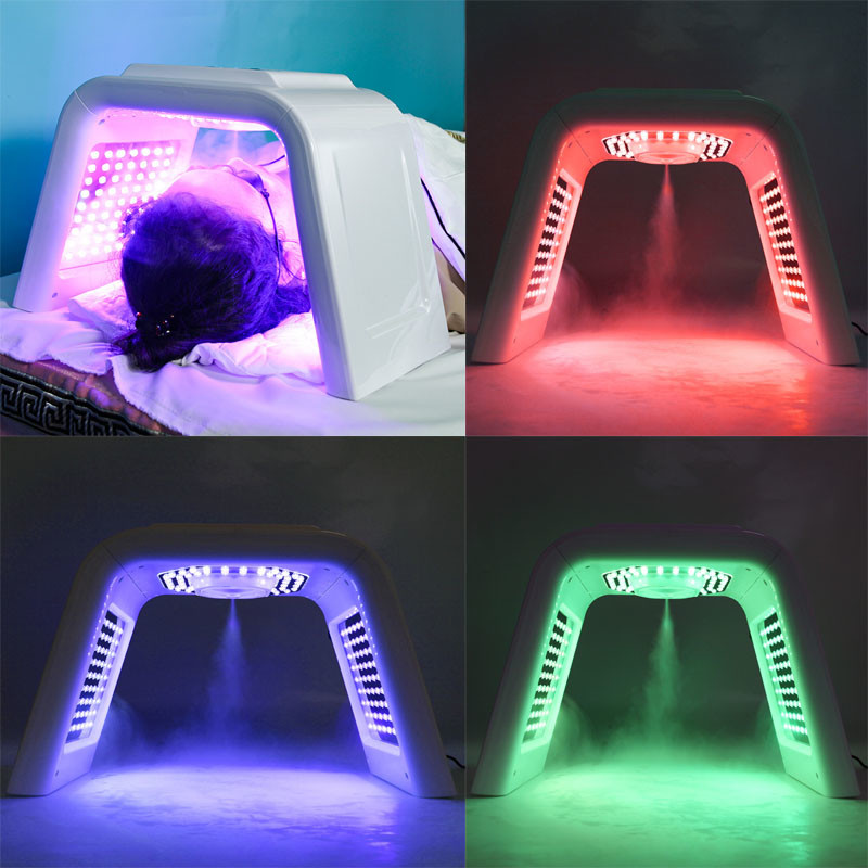 Facial Red Light PDT LED Light Therapy Machine 24W 6 Colour For Acne