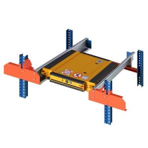China Warehouse Storage Four Way Shuttle High Speed Pallet Equipment Radio Car Racking on sale