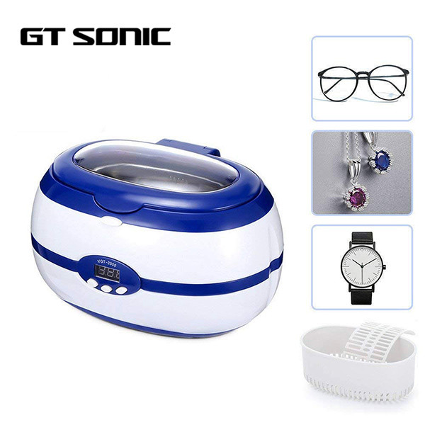 600ml Capacity Digital Ultrasonic Cleaner , Watch SONIC Cleaner 35W 40kHz