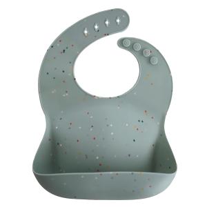 Quality Adjustable Fit Waterproof Silicone Baby Bibs Safe In Dishwasher wholesale