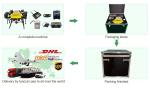 4 Axis Agricultural Spray Drone 16L Aircraft Mist Agriculture Farm Sprayer