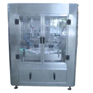 Quality High Speed Automatic Vacuum Capping Machine for Glass Bottle Jar Electric Chuck Type wholesale