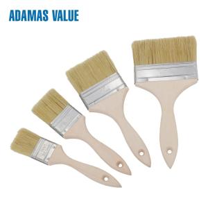 Quality Wood Handle Natural Bristle Paint Brush Epoxy Glue For Decoration Painting wholesale