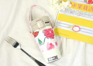 Quality Water Cup Cover Heat Insulation Fall Protection Cotton Tote Bag wholesale
