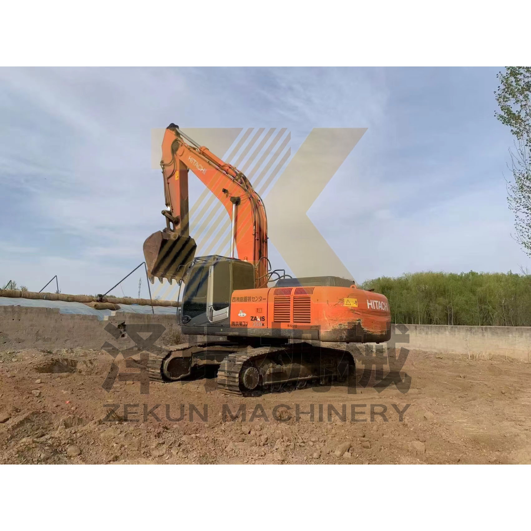 Used Hitachi ZX350-5A Excavator in Real Good Condition with and 4001-6000 Working Hours