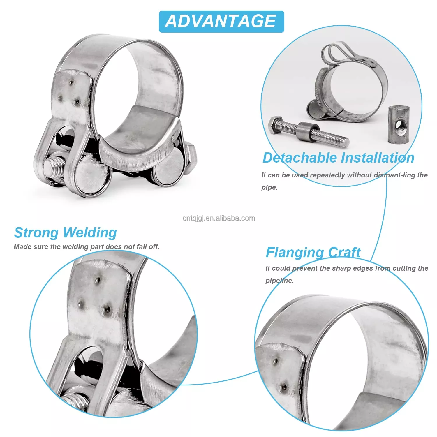 Mining Our 68-73mm Stainless Steel T-Bolt Clamp is the Perfect Solution for Metric Measurements