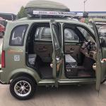 Closed 3 Wheel Petrol 520kg Motorized Passenger Tricycle