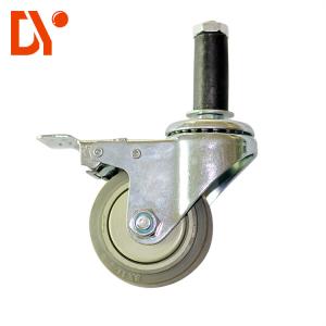 Quality Anti Static Casters Plunger Rod Castor Wheel For Trolley Carts wholesale