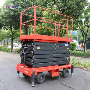 Quality Manoeuvrable Electric Scissor Lift Platform 3000mm-16000mm Lifting Height wholesale