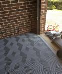 Premium Black Garage Floor Tile PP Rubber Matting For Garage Floor