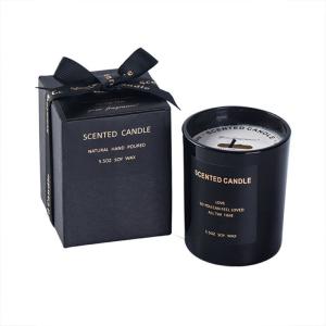 Quality carmine suede Vegan Soy Candles , Tapered long lasting scented candles wholesale