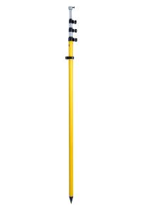 Quality Twist Lock Prism Pole Bipod 5.1m Total Station Prism Pole wholesale
