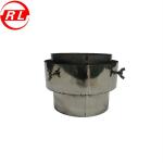 Single Flex SUS316L Wood Stove Flue Adapter Corrosion Resistant