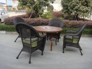 Quality 5pcs luxury America barbecue dining furniture wholesale