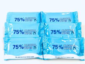 Quality Disposable Sanitizer 15*20cm 20gsm Disinfectant Wet Wipes wholesale