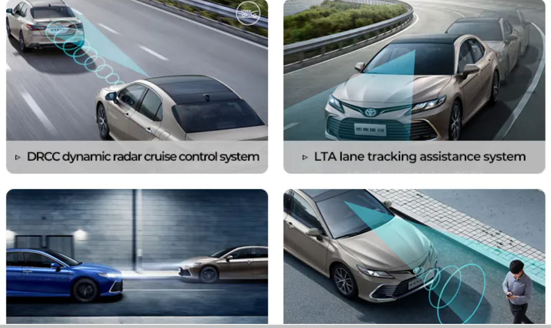 2024 Toyota Camry Gasoline Car Front Disc Rear Disc Brake System 6.0L General Oil Consumption NEDC Cars Petrol Version