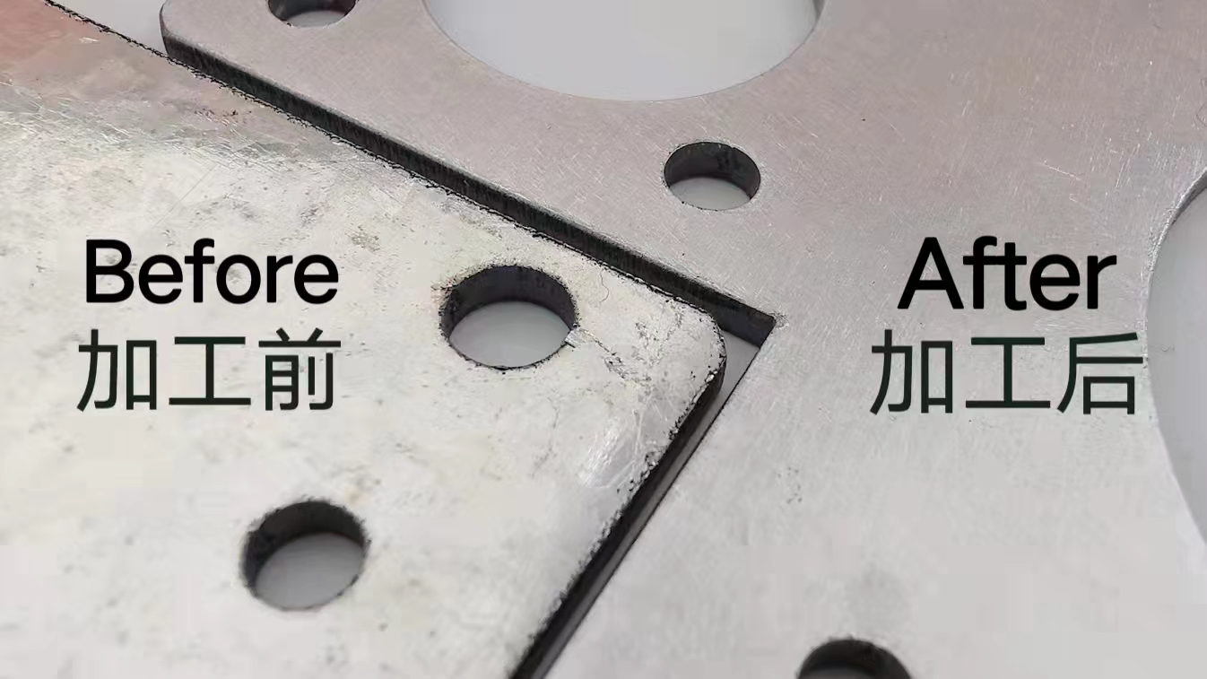 Sheet Metal Edge Deburring Rust Sanding Machine And User-Friendly Design
