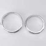 White Mirror Polishing Color Contracted Jewellery Couple Rings