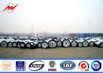 Galvanized Electrical Steel Power Pole 110kv 132kv 230kv Transmission Line