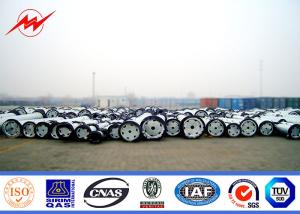 Quality Q345 Tubular 17m 22m Power Transmission Poles Electric wholesale