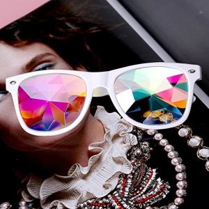 Quality Plastic Hony Newest Product , Flower Lense Kaleidoscope Glasses For Dance Musice Fesvital wholesale