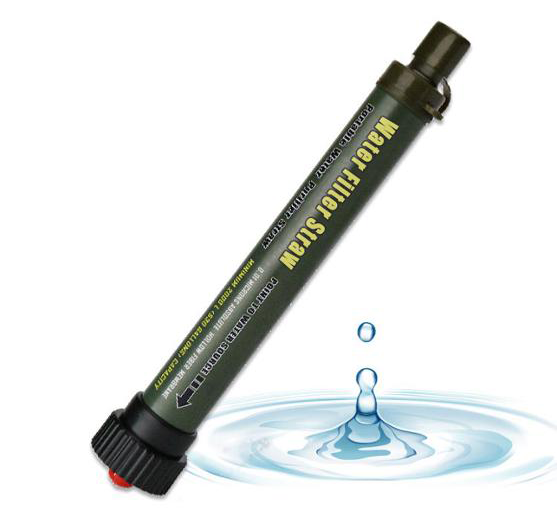 Personal Outdoor Portable Water Purifier Without Power Sports Hiking Essential