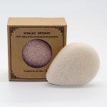 Large Water Drop Makeup Sponge Bamboo Charcoal Konjac Sponge 8.5*8.5*1.8cm