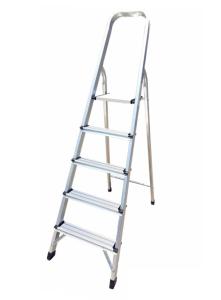 Quality 5 Steps Easily Carried Household Foldable Aluminum Step Ladder wholesale