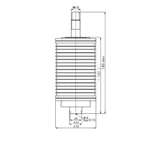 Quality Durable Vacuum Interrupter Bottle 7.2 Kilo Watt 630A Rated Current wholesale