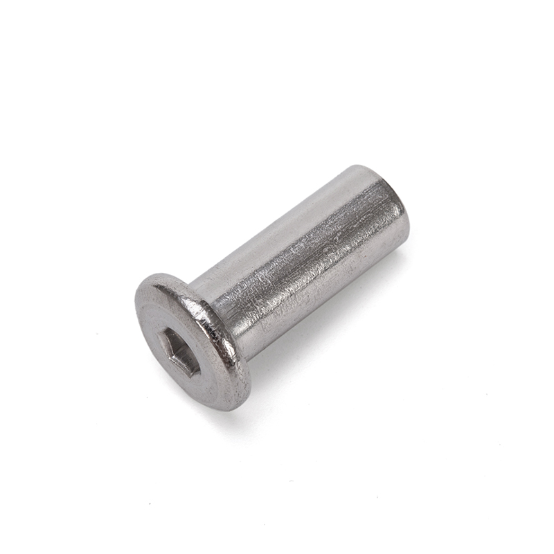 Oil Gas Industry M3/M4/M5/M6 Flat Head Hex Socket Sleeve Nuts with Plain Finish and Metric Measurement System
