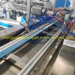 Label Holder PVC Profile Extruder Machine 30-40Kg/H Profile Extrusion Equipment