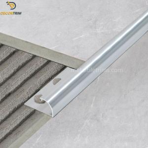Quality Decorative Chrome Edging Strips For Tiles 12mm Aluminum Alloy 6063 Material wholesale