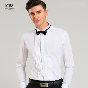 Quality Men's Floral Print Blouse Long Sleeve Fashion Shirt with Single Breasted Closure wholesale