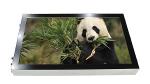 Quality Ultra narrow Frame Outdoor Advertising Kiosk 55 Inch Quickly Dissipate Heat wholesale