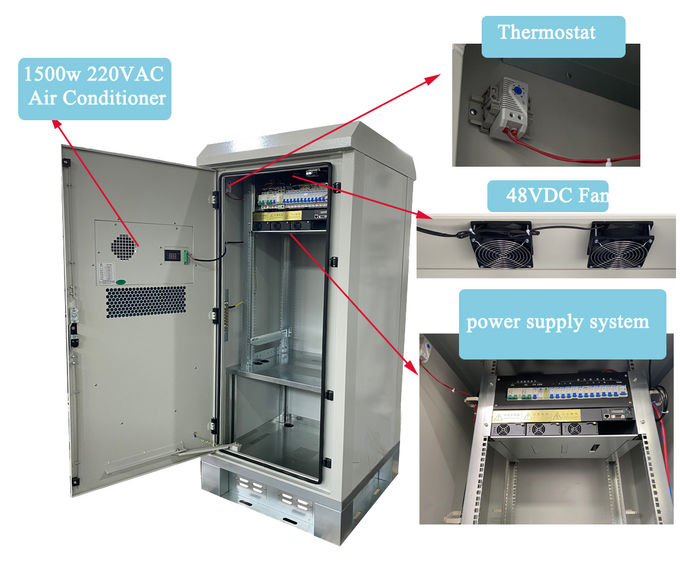 Integrated Metal Waterproof Server Cabinet