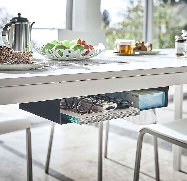 Maximize Space with Hidden Desk Drawer Under Table Storage 15.7 x D 9.4 x H 2.8 inches