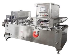 Quality 220V/380V Stainless Steel Automatic Food Tray Sealing Machine For Fastfood wholesale