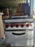 GH-987A Gas Range With 4-Burner And Gas Oven 20.8Kw Powerful Cooking Equipment